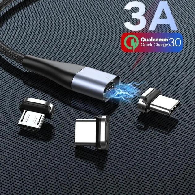 Cabo Magnético Tipo C Para Carregamento Rápido