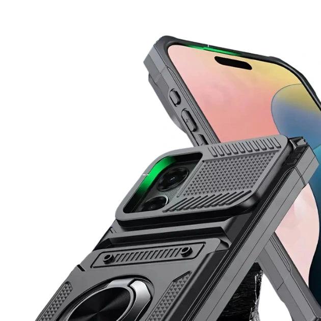 Capinha Resistente de IPhone Com Slot de Cartão