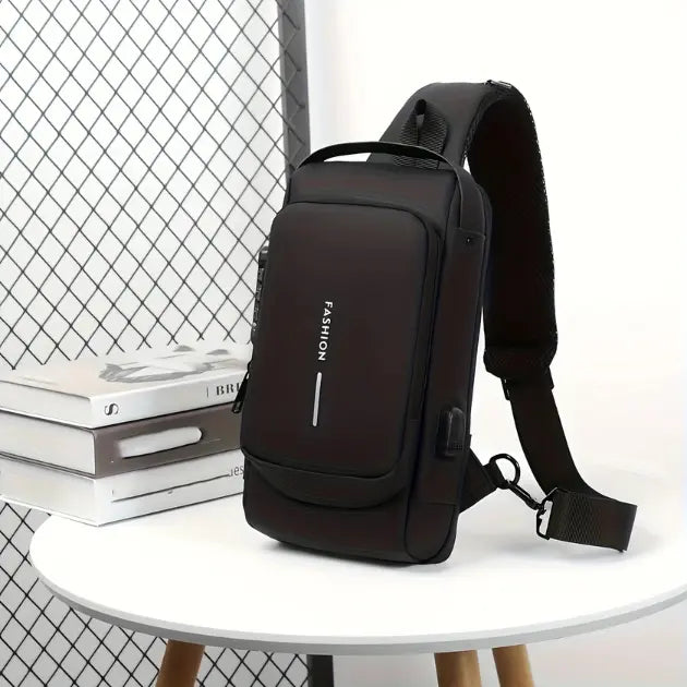 Mochila Anti-Roubo Com Carregamento USB