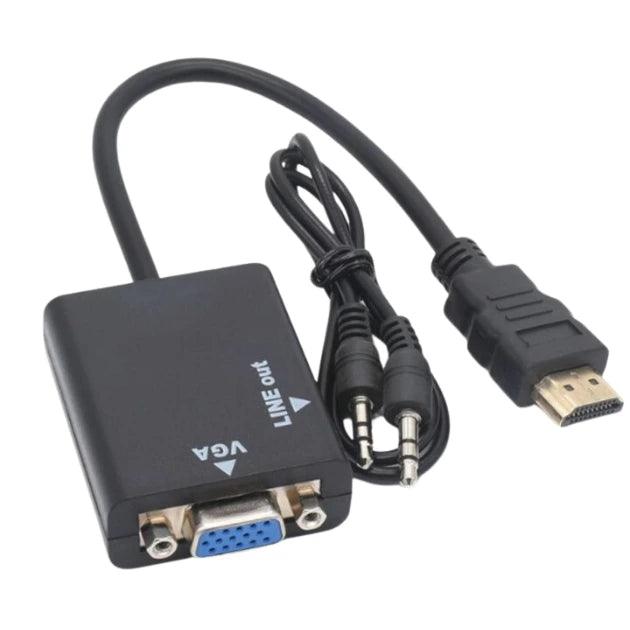 Adaptador de Vídeo HDMI Para VGA