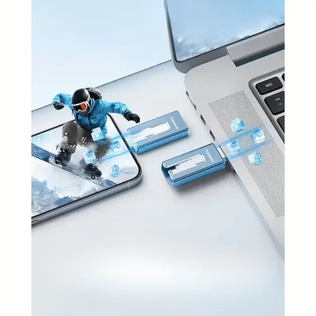 Pen Drive para Celular 4 em 1 - Expansão de Memória Universal